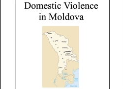 [ai] A map of Moldova highlighting various cities and regions, with the title 'Domestic Violence in Moldova' prominently displayed above the image.